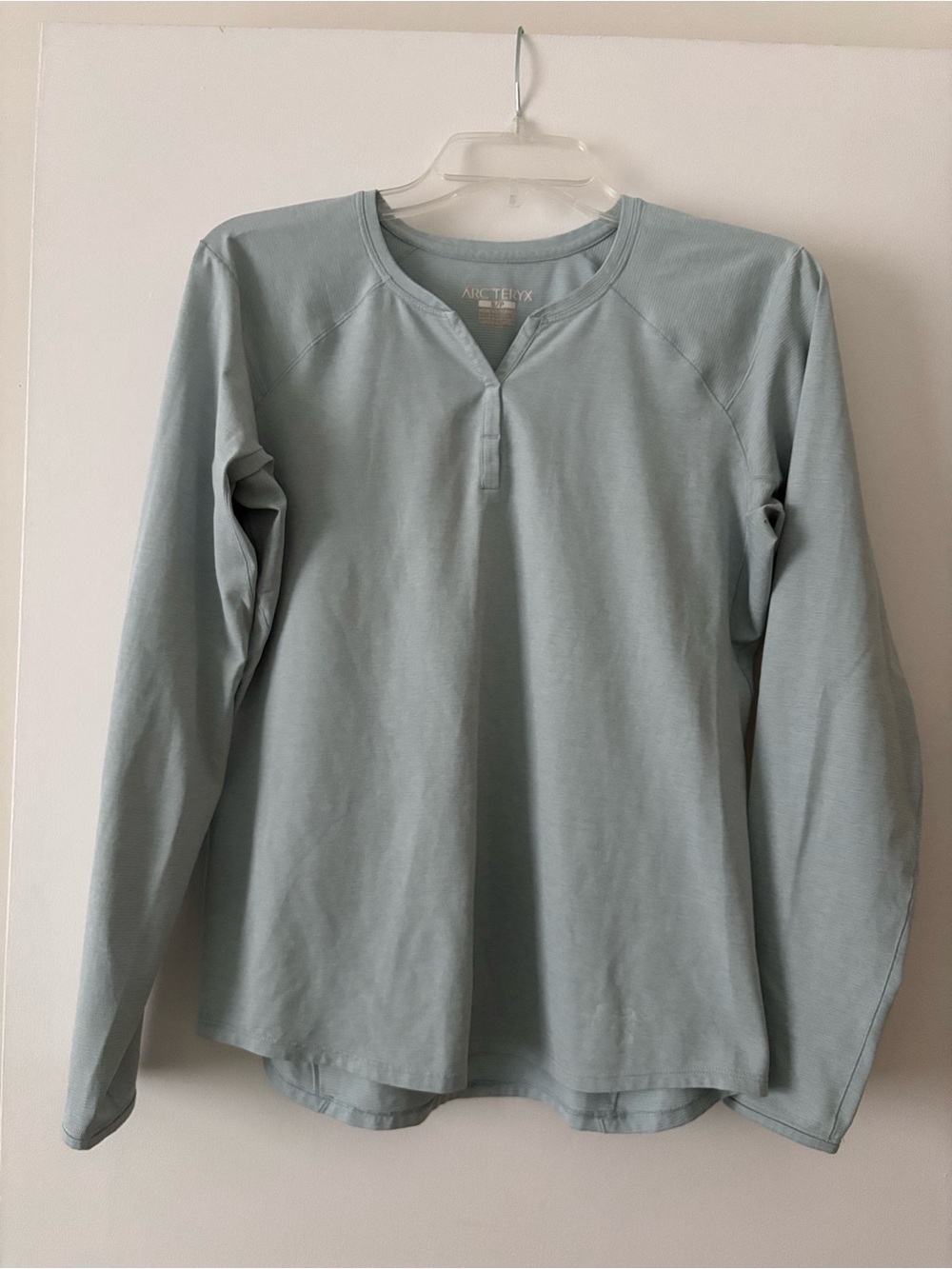 Arc'teryx Light Blue Long Sleeve Sun Shirt